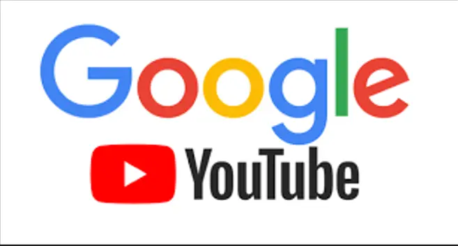 Imagens com os logos do Google e Youtube